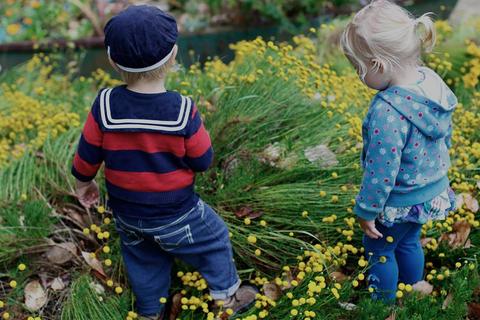 children on Pender Island