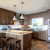 Open kitchen luxury home